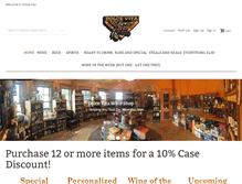 Tablet Screenshot of dolcevitawine.net